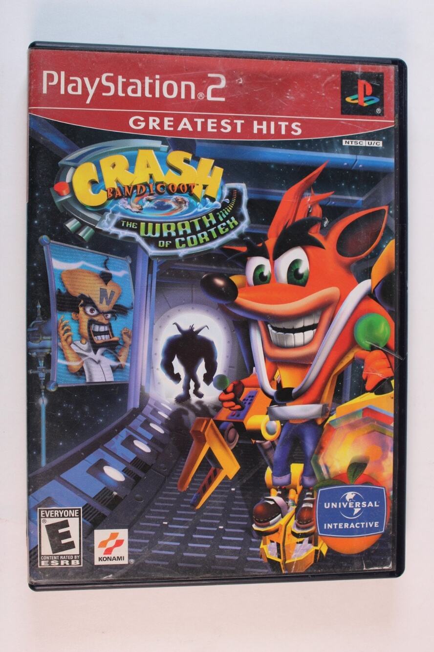 Crash Bandicoot: The Wrath of Cortex Greatest Hits (Sony Playstation 2, PS2)